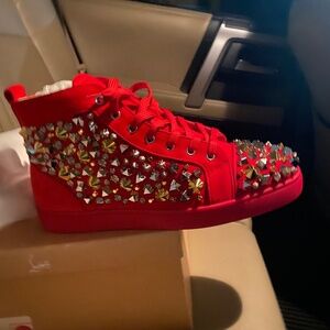 Limited Edition Red Christian Louboutin Sneakers